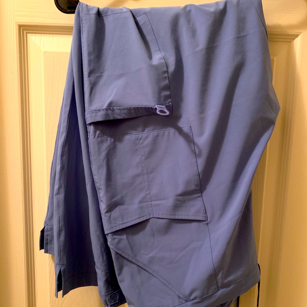 Lynx 2xl petite Seal Blue scrub pants